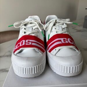 Mens White GCDS Sneakers